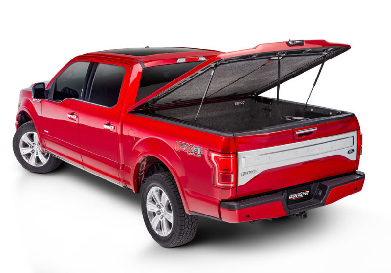 UnderCover 16-18 GMC Sierra 1500 (19 Limited) 6.5ft Elite LX Bed Cover - Pull Me Over Red