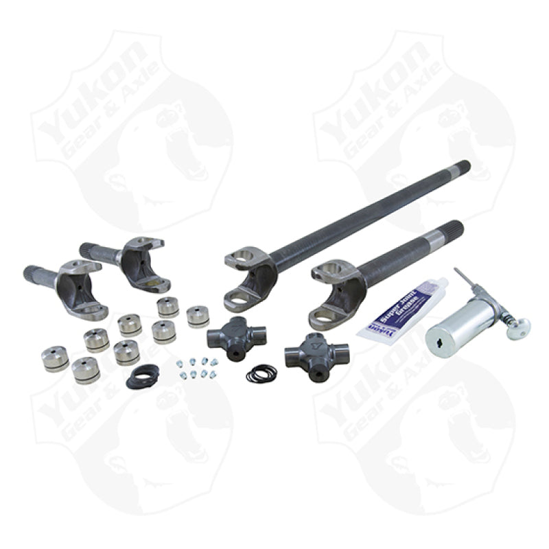 Yukon Gear Front 4340 Chrome-Moly Axle Kit For 79-87 GM 8.5in 1/2 Ton Truck and Blazer