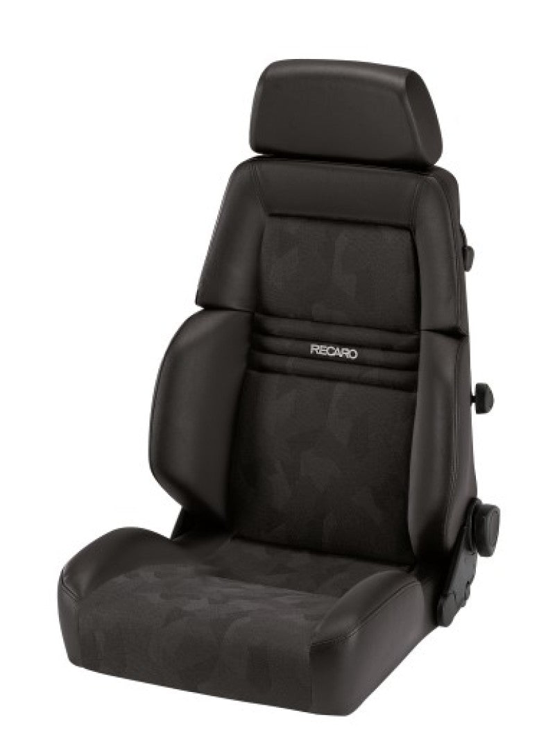 Recaro Expert S Seat - Black Leather/Black Artista