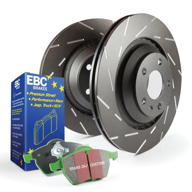 EBC S2 Kits Greenstuff Pads and USR Rotors