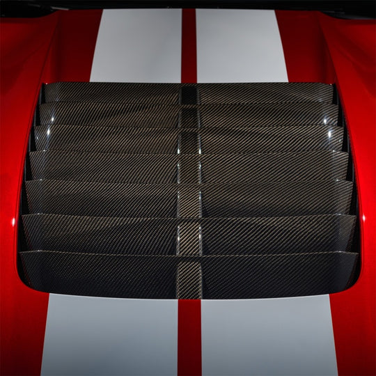 Ford Racing 20-21 Mustang GT500 Carbon Fiber Hood Vent Kit