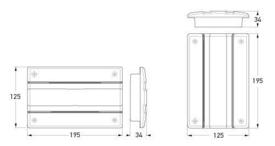 Hella Designline Turn Signal Lamp