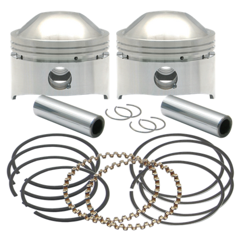 S&amp;S Cycle 36-84 BT 3-1/2in +.020in 80in HC Forged Pistons