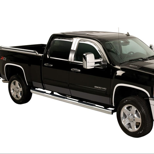 Putco 14-18 GMC Sierra LD Standard Cab - 8ft Bed (10pcs) Black Platinum Rocker Panels