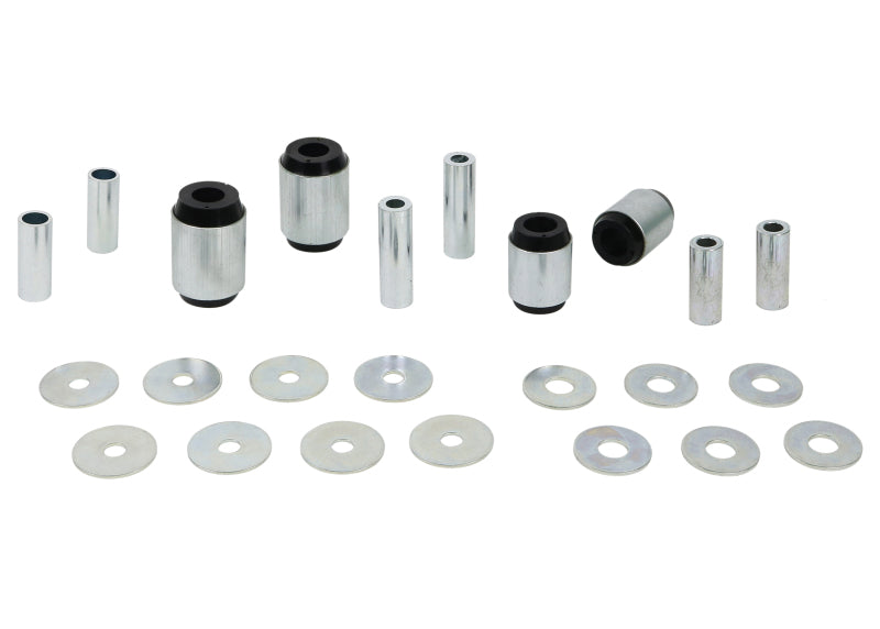 Whiteline Plus 02-09 Lexus GX470 / 06+ Toyota FJ Cruiser Fr C/A - Lwr Inner Front &amp; Rear Bushing Kit