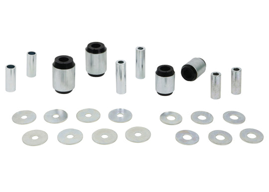 Whiteline Plus 02-09 Lexus GX470 / 06+ Toyota FJ Cruiser Fr C/A - Lwr Inner Front &amp; Rear Bushing Kit