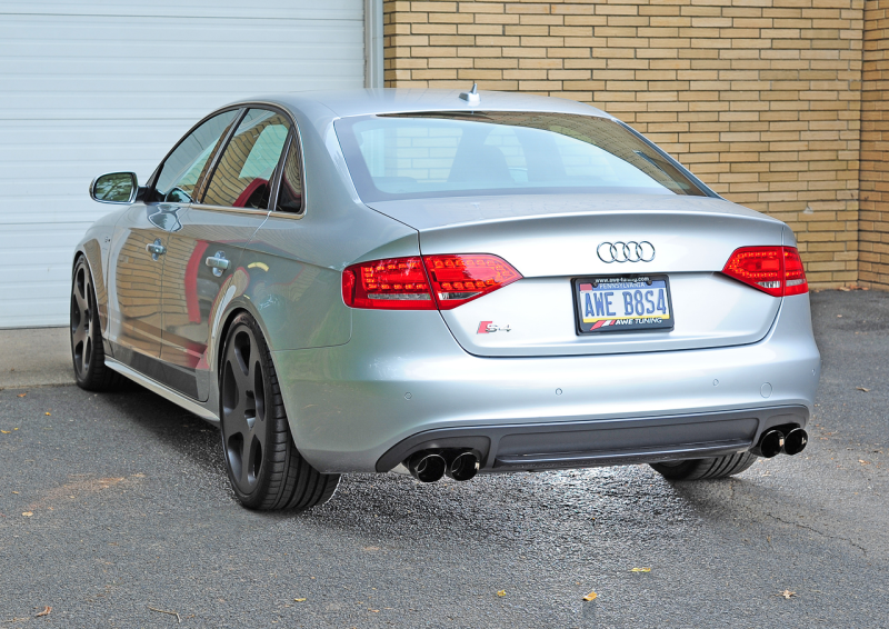 AWE Tuning Audi B8 / B8.5 S4 3.0T Touring Edition Exhaust - Diamond Black Tips (90mm)