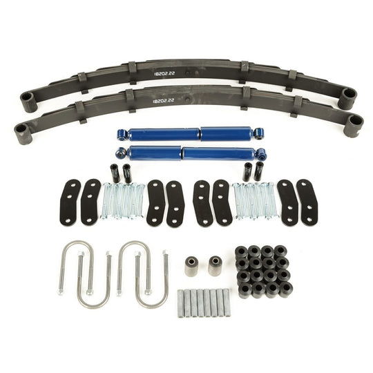 Omix Leaf Spring Kit Rear W/ Shocks- 87-95 Wrangler