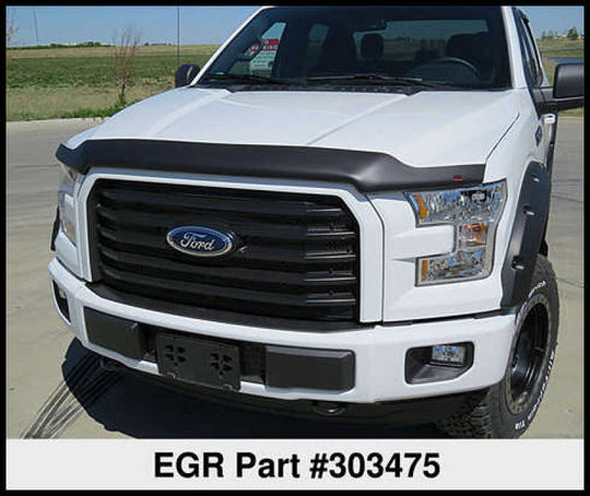 EGR 15+ Ford F150 Superguard Hood Shield - Matte (303475)