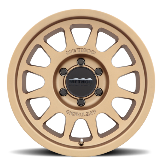 Method MR703 17x8.5 0mm Offset 6x135 87mm CB Method Bronze Wheel