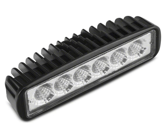 Raxiom 6-In Slim 6-LED Off-Road Light Flood Beam Universal (Some Adaptation May Be Required)