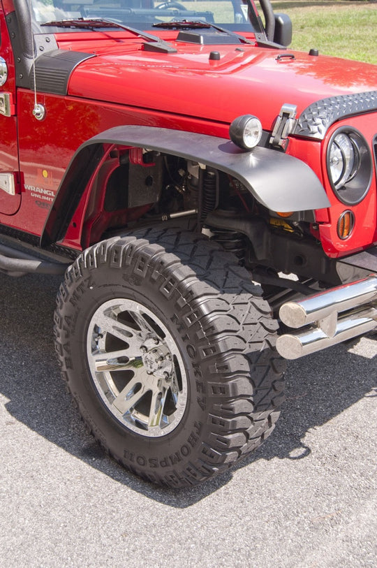 Rugged Ridge All Terrain Flat Fender Flare Kit 07-18 Jeep Wrangler