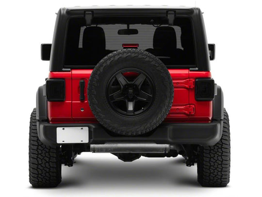 Raxiom 18-23 Jeep Wrangler JL Axial Series Carver LED Tail Lights- Blk Housing (Smoked Lens)