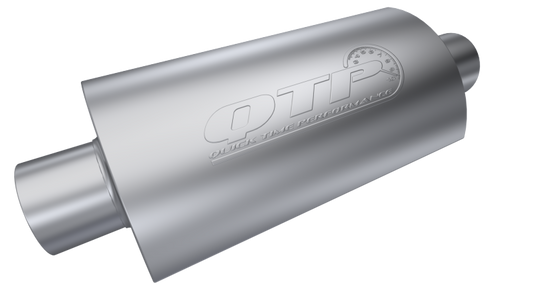 QTP 3in Weld-On 304SS AR3 Muffler