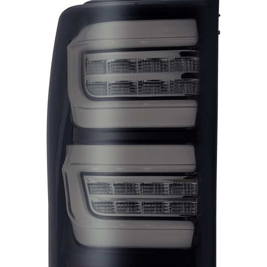 AlphaRex 07-13 Toyota Tundra PRO-Series LED Tail Lights Jet Black