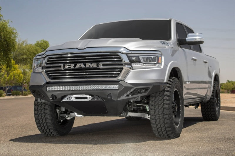 Addictive Desert Designs 19 Ram 1500 Stealth Fighter Front Bumper w/ Winch Mount & Sensor Cut Outs