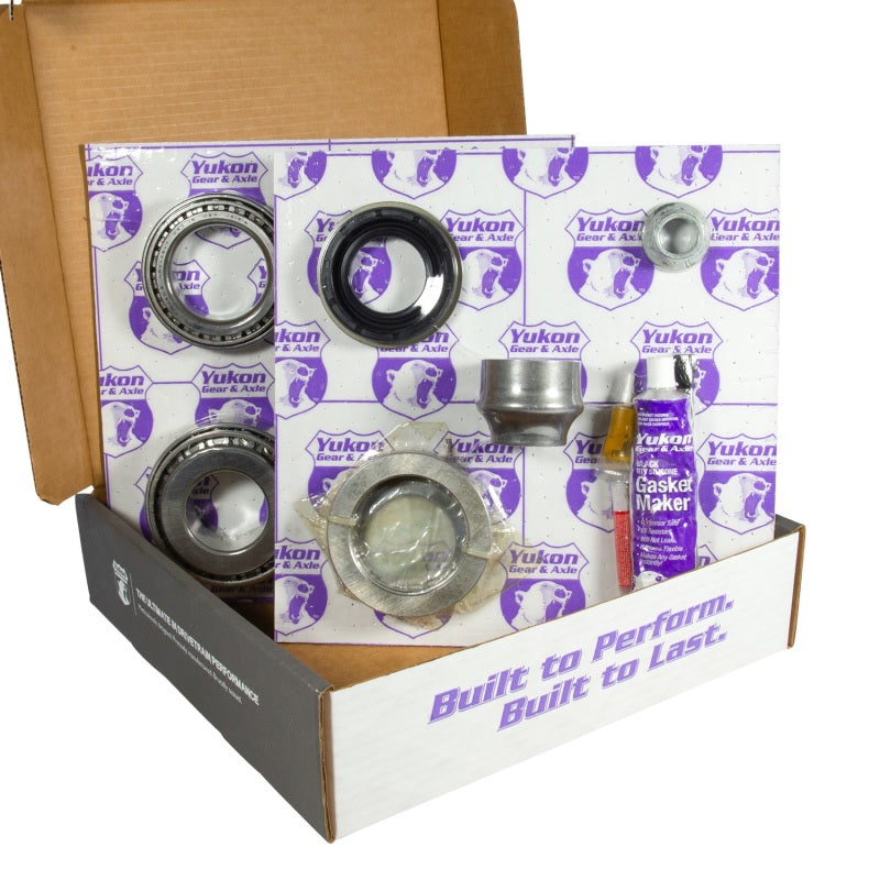 Yukon 9.75in Ford 3.55 Rear Ring & Pinion Install Kit 34 Spline Positraction Axle Bearings