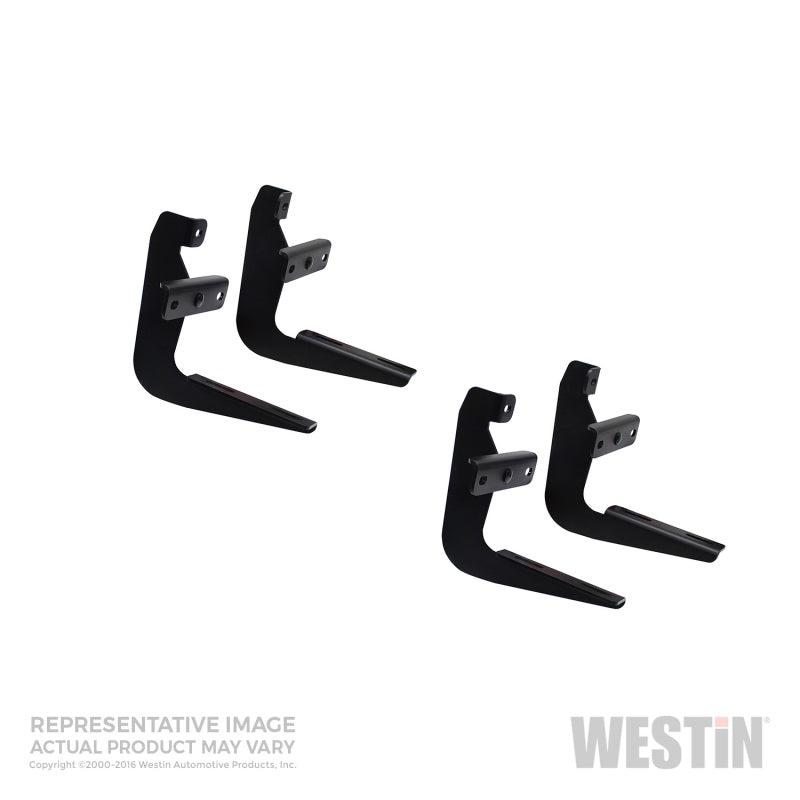 Westin 2002-2009 Chevrolet/GMC/Oldsmobile/Isuzu Trailblazer Running Board Mount Kit - Black