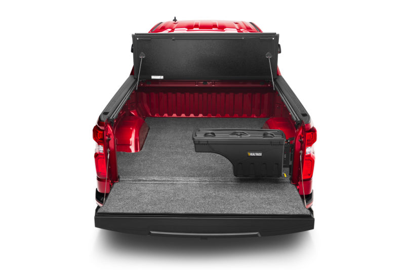 UnderCover 04-15 Nissan Titan Passengers Side Swing Case - Black Smooth