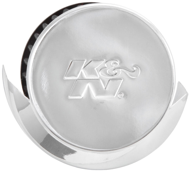 K&amp;N 1.5in Flange ID x 3in OD x 2.5in Height Clamp On Crankcase Vent Filter