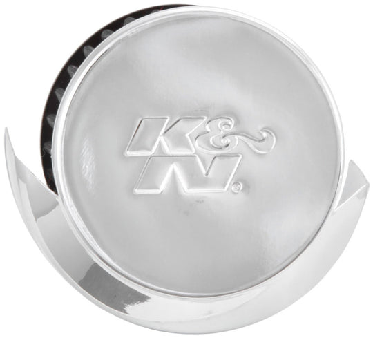 K&amp;N 1.5in Flange ID x 3in OD x 2.5in Height Clamp On Crankcase Vent Filter