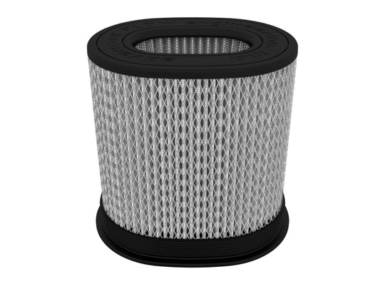 aFe Magnum FLOW Air Filter Pro DRY S (6.5x4.75)in F x (9x7)in B x (9x7) T (Inverted) x 9in H