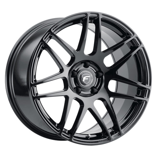 Forgestar F14 20x9.0 / 5x114.3 BP / ET35 / 6.4in BS Gloss Black Wheel