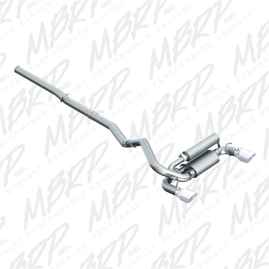 MBRP 2016+ Ford Focus RS 3in Dual Outlet Cat-Back Exhaust T409 SS