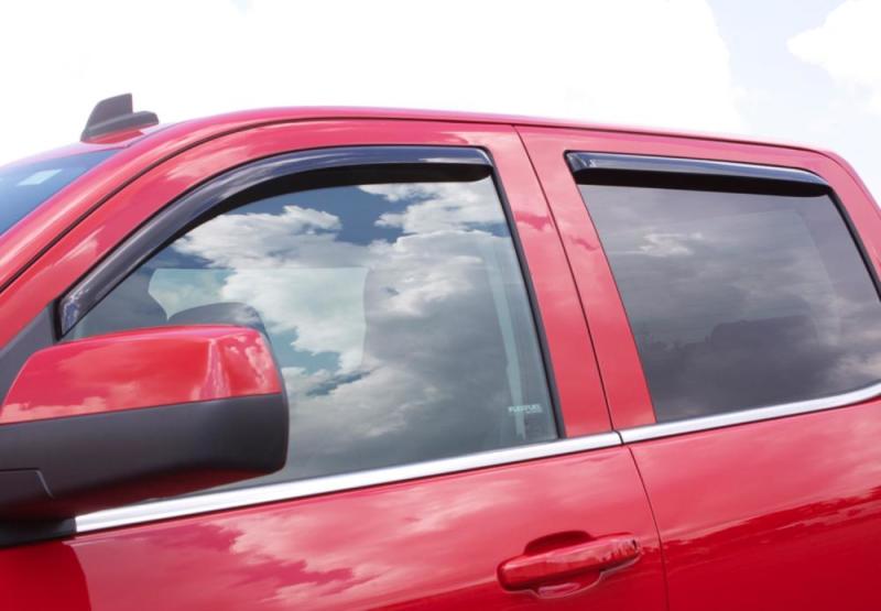AVS 13-18 Toyota Avalon Ventvisor In-Channel Front &amp; Rear Window Deflectors 4pc - Smoke