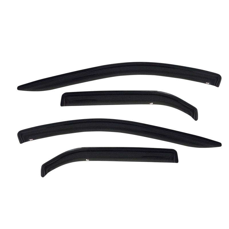 Westin 2009-2013 Toyota Corolla Wade Slim Wind Deflector 4pc - Smoke