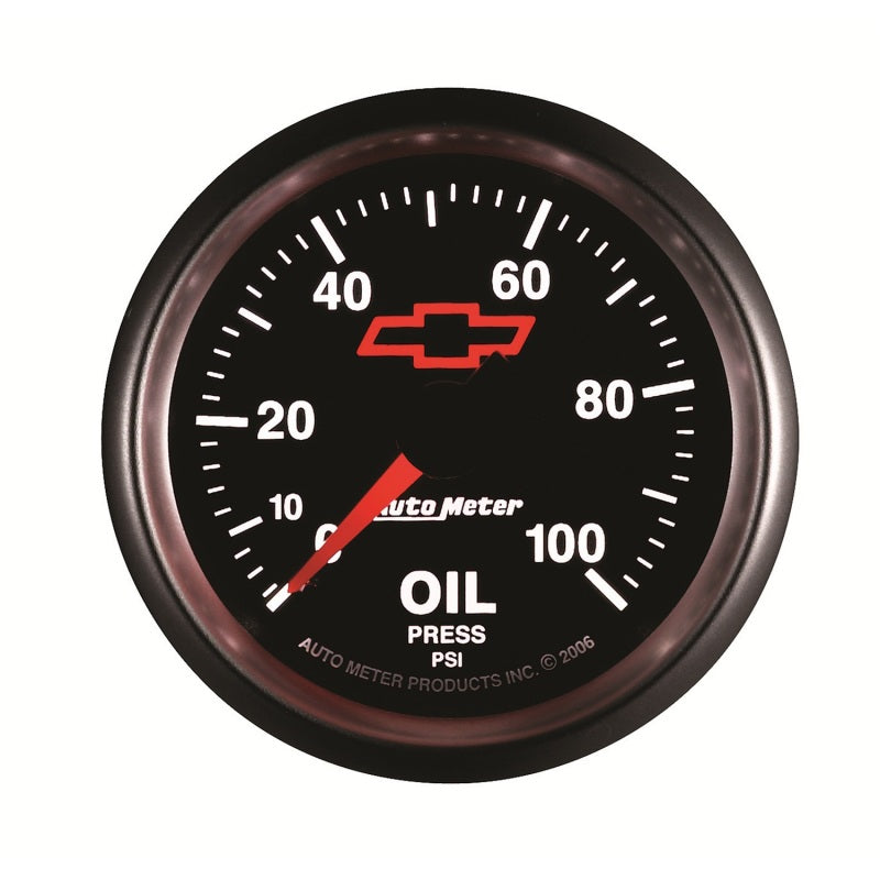 Autometer Sport-Comp II GM 52mm 0-100 PSI Mechanical Oil Pressure Gauge