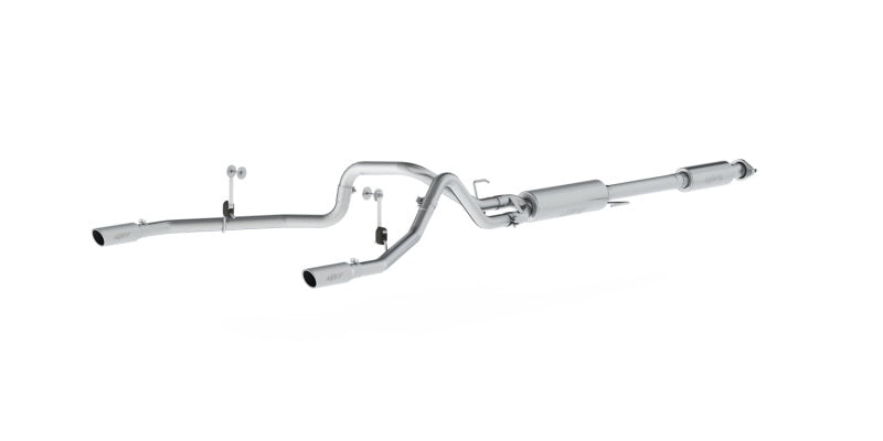 MBRP 2015 Ford F-150 5.0L 3in Cat Back Dual Split Rear Exit T409 Exhaust System