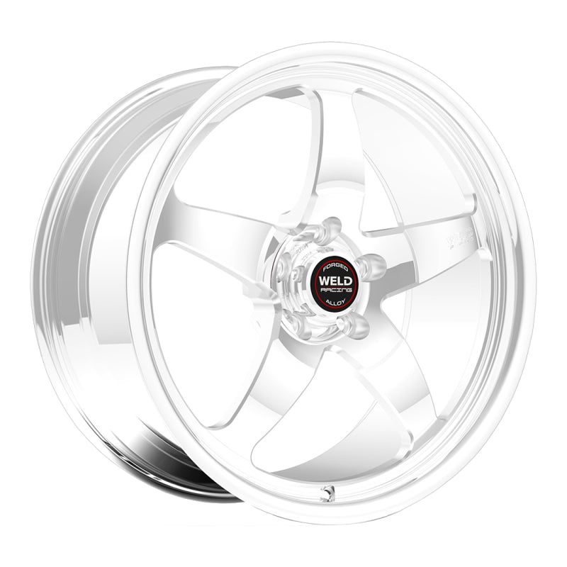 Weld S71 15x12.33 / 5x5 BP / 7.5in. BS Polished Wheel (Low Pad) - Non-Beadlock