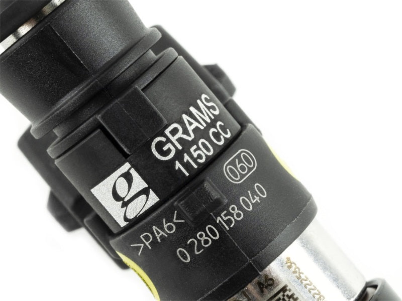 Grams Performance Nissan 240sx/S13/S14/S15/SR20 (Top Feed 14mm) 1150cc Fuel Injectors (Set of 4)