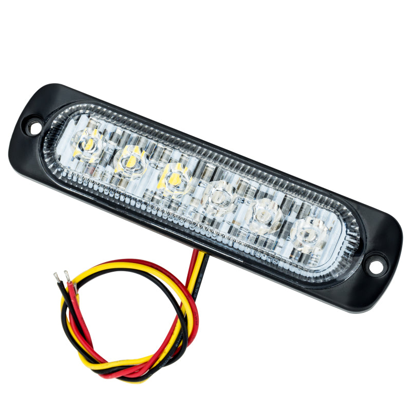 Oracle 6 LED Slim Strobe - Amber SEE WARRANTY