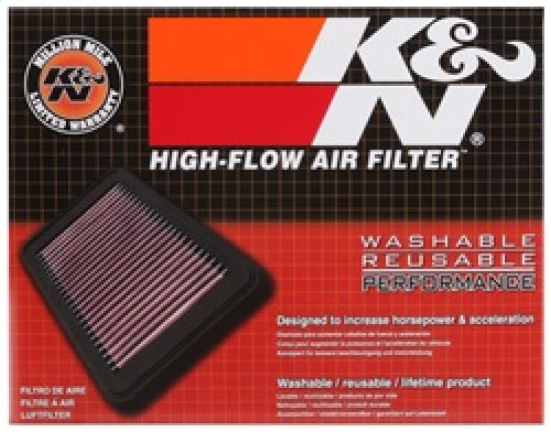 K&amp;N 08 Ford Fiesta 1.25L-L4 Drop In Air Filter
