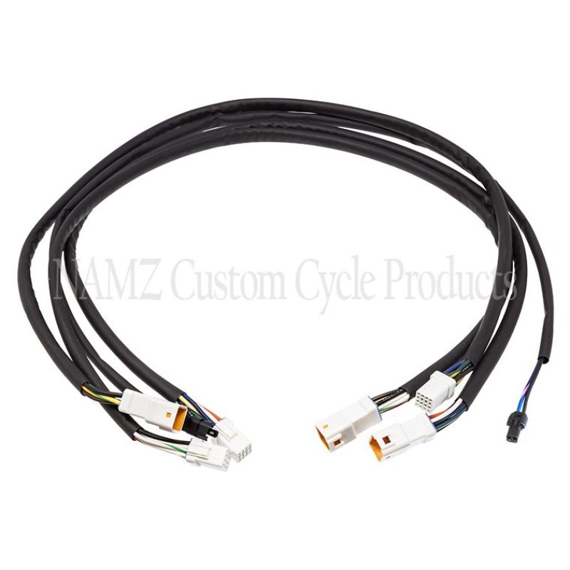 NAMZ 14-17 Indian Chief/Springfield Plug-N-Play Complete Handlebar Control Xtension Harness 24in.