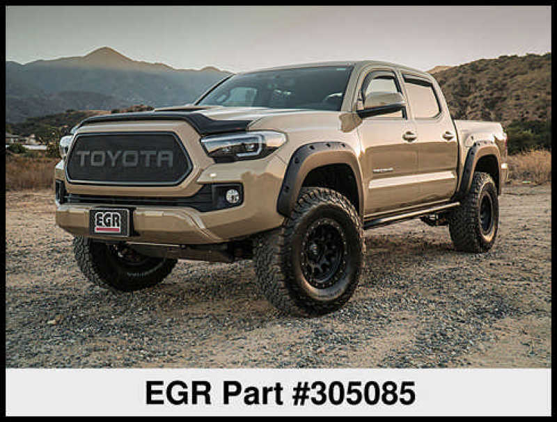 EGR 16-17 Toyota Tacoma Superguard Hood Shield - Matte (305085)