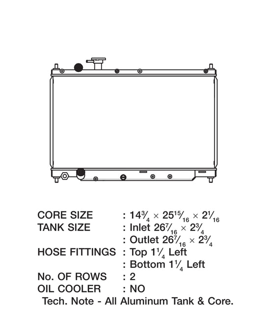 CSF 00-10 Honda S2000 Radiator