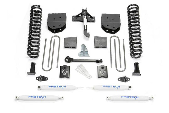 Fabtech 05-07 Ford F350 4WD 6in Basic Sys w/Perf Shks