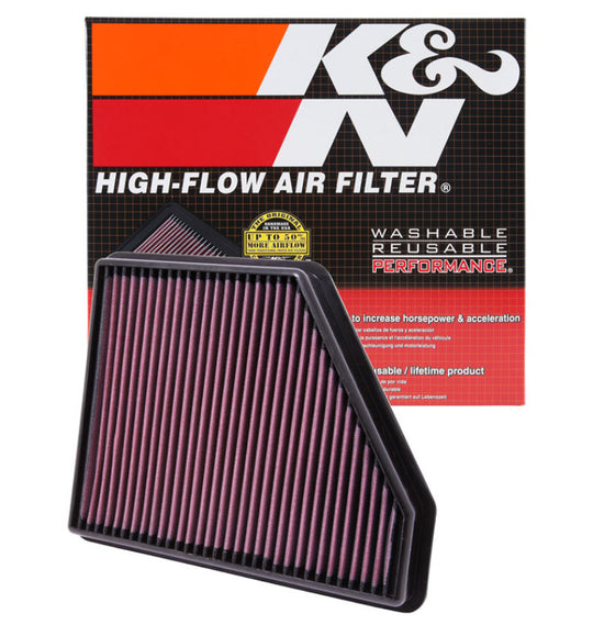 K&amp;N 10 Chevy Camaro 3.6/6.2L Drop In Air Filter