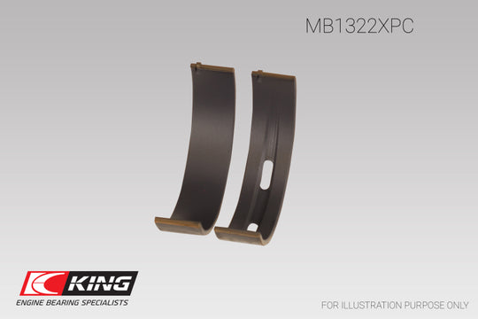King Vw V8/V10 R8/RS6/Huracan (Size 0.26) Main Bearing Set