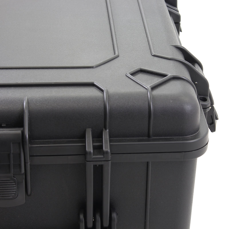 Go Rhino XVenture Gear Hard Case - Large 25in. / Lockable / IP67 / Automatic Air Valve - Tex. Black