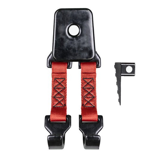 Go Rhino Xventure Gear El Gato Tire Strap Hook Accessory - Blk