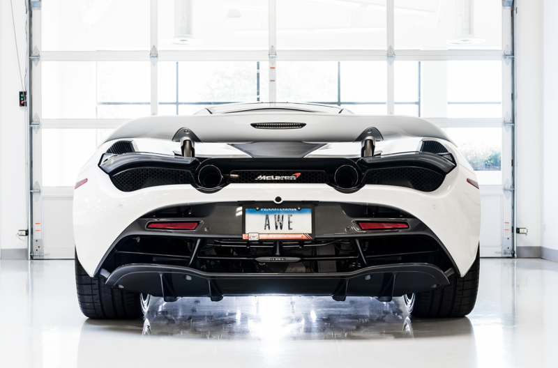 AWE Tuning McLaren 720S Performance Exhaust - Diamond Black Tips