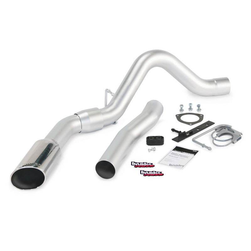 Banks Power 11-14 Chev 6.6L LML ECLB/CCSB/CCLB Monster Exhaust Sys - SS Single Exhaust w/ Chrome Tip