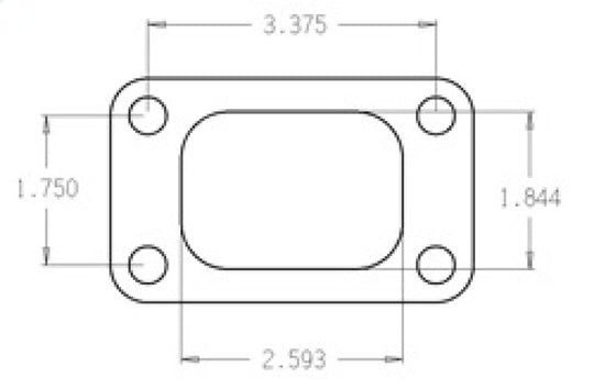 Cometic Turbo FLG T3/T4 Turbine Inlet Exhaust Gasket