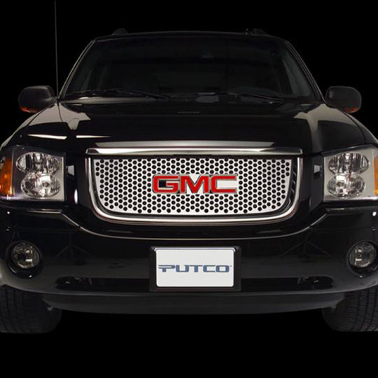 Putco 99-02 GMC Sierra LD (Honeycomb w/ Logo Over insert) Designer FX Grilles