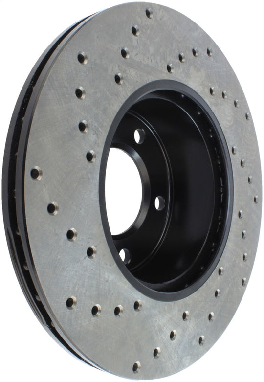 StopTech 08-10 BMW 128i Cross Drilled Left Front Rotor