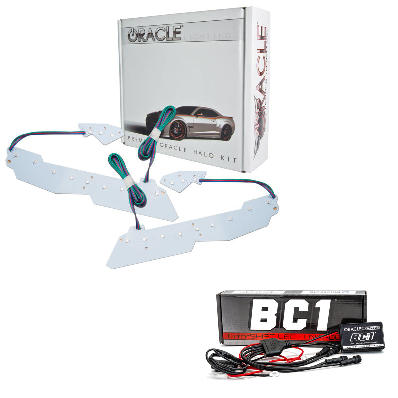 Oracle 14-19 Chevy Corvette C7 Headlight DRL Upgrade Kit - ColorSHIFT w/ BC1 Controller SEE WARRANTY